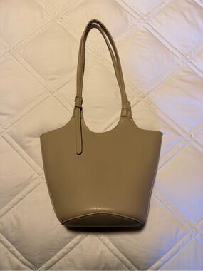 Beige Anthropologie Shoulder Bag